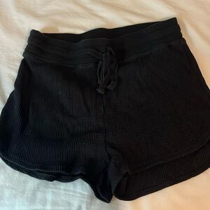 Aritzia TNA Waffle Black Short